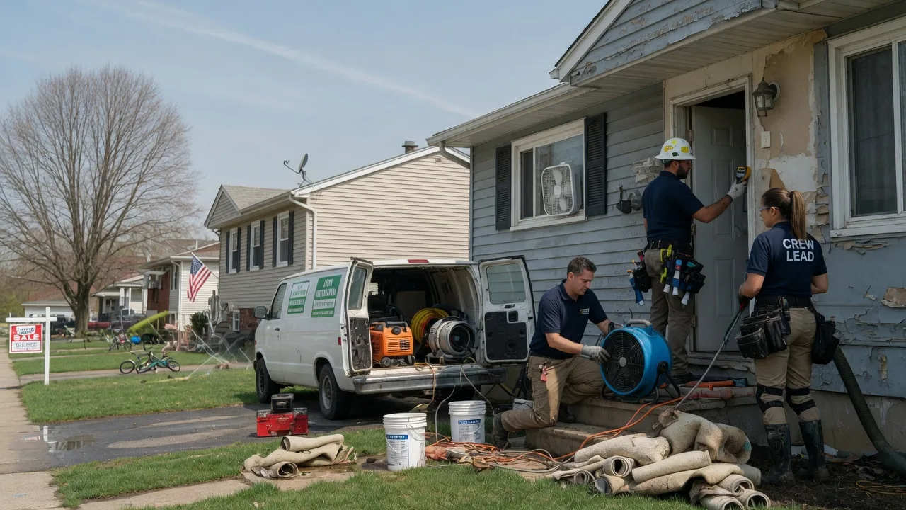 Flood Cleanup in Hallam, NE near me