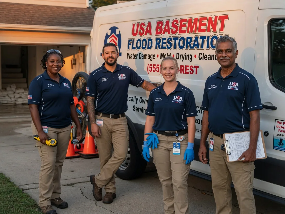 Basement Flood Cleanup company in Hallam, NE