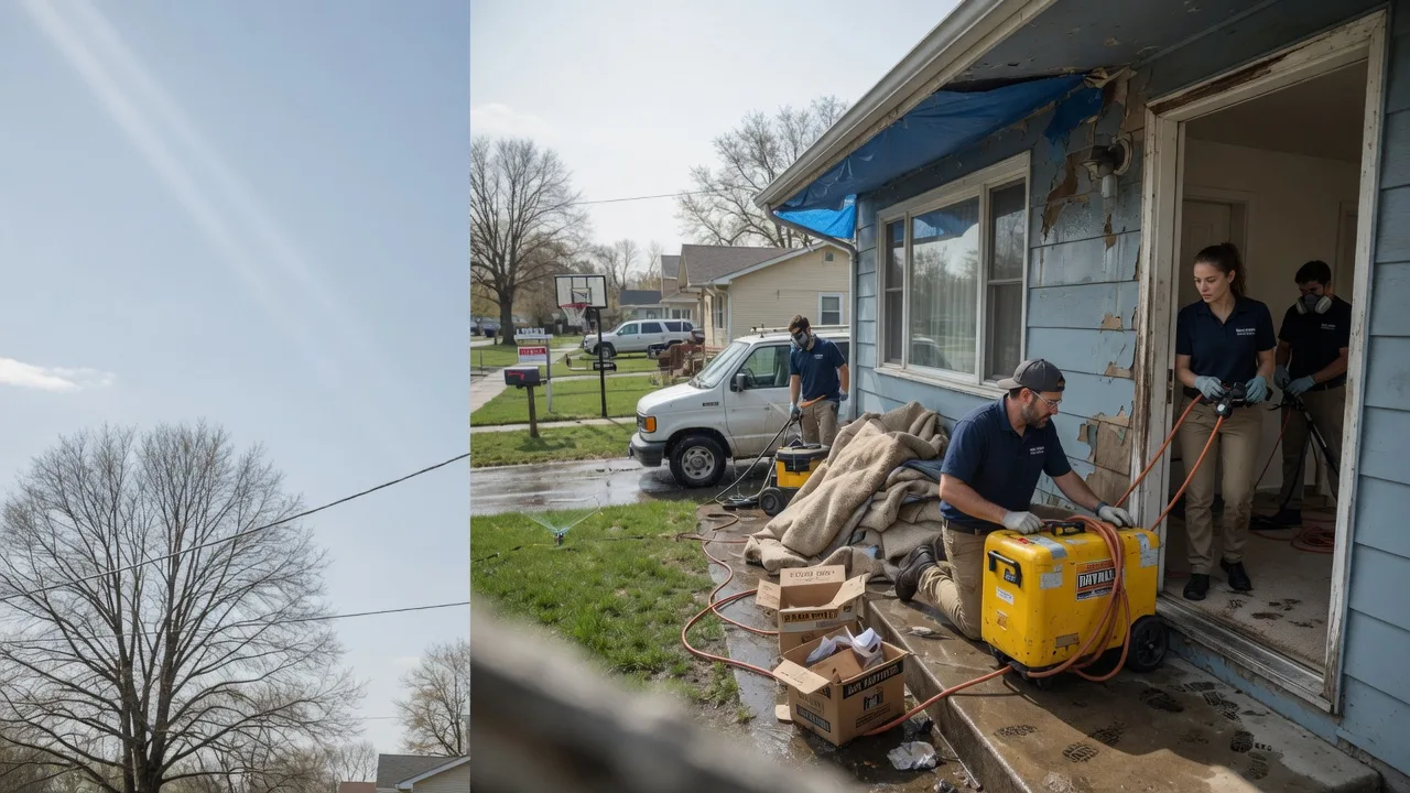 Basement Flood Cleanup in Hallam, NE near me